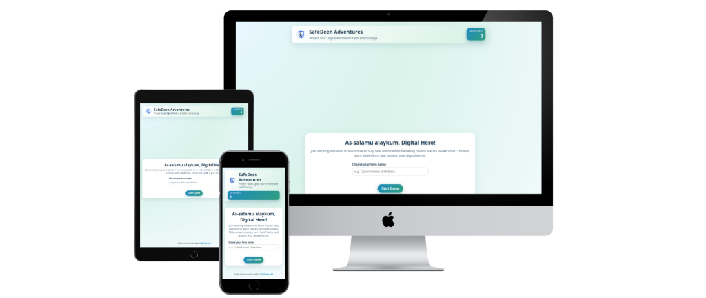 SafeDeen Adventures Mockup